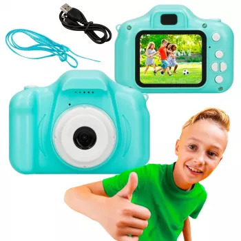 Extralink vaikų kamera H20 mėlyna, 1080p 30fps, 2.0 ekranas