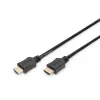 Assmann HDMI High Speed laidas su Ethernet, 10.0 m, A tipo M/M, juodas, auksuoti kontaktai (AK-330107-100-S)