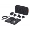 3-in-1 ausinės Urban Armor Gear SRGE belaidis įkroviklis juoda pilka