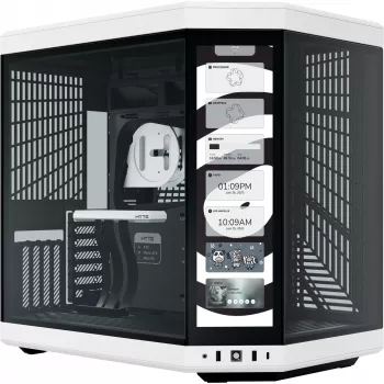 HYTE Y70 Touch Infinite Midi Tower Black, White
