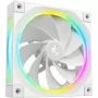 DeepCool FL12R 120 mm PC ventiliatorius, baltas, 2150 RPM, aktyvus PFC, ARGB apšvietimas