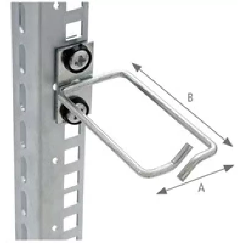 Kabelių tvarkymo žiedas Triton D1 80x80 mm