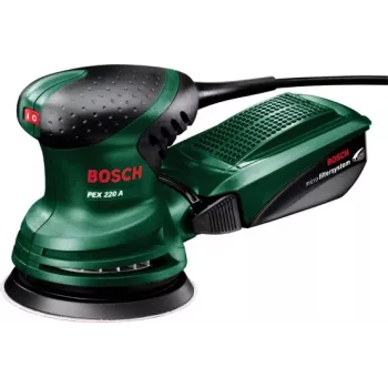 Bosch PEX 220 A orbitinis šlifuoklis 24000 OPM juodas, žalias