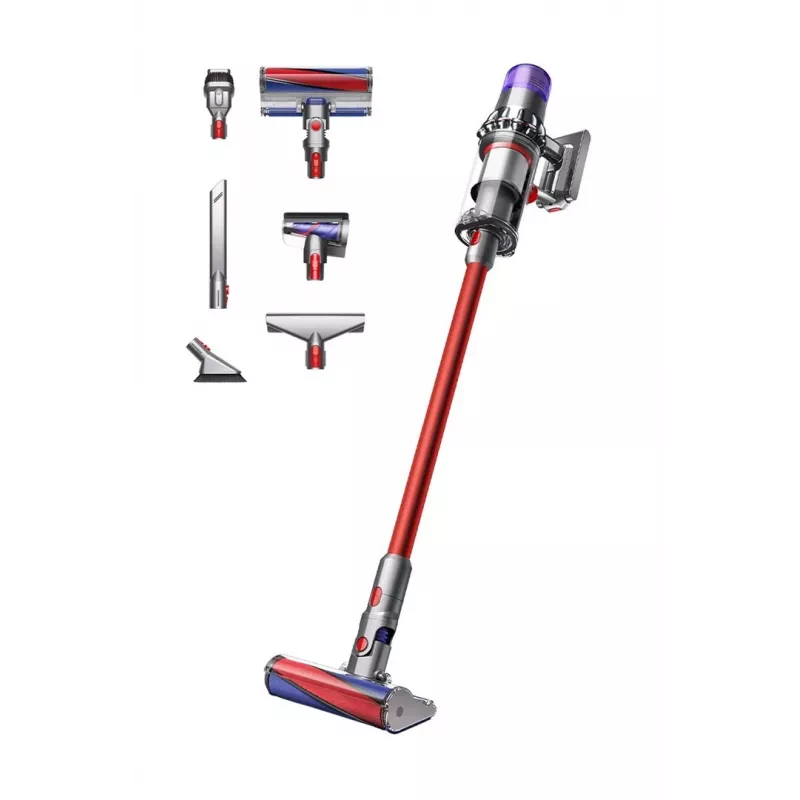 Belaidis siurblys Dyson V11 Fluffy 2-in-1, 185 AW įsiurbimo galia, 60 min veikimo laikas, 0,76 L dulkių talpa
