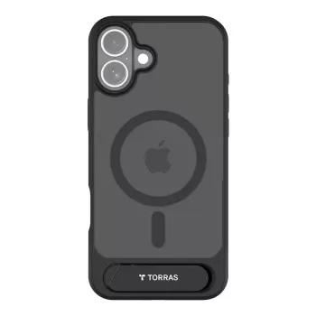 Reguliuojamas sulankstomas stovas iPhone 16 Torras PSTAND X00FX1931, juodas