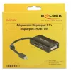 Laidas DeLOCK 0,16 m Mini DisplayPort → DisplayPort / HDMI / DVI-D adapteris