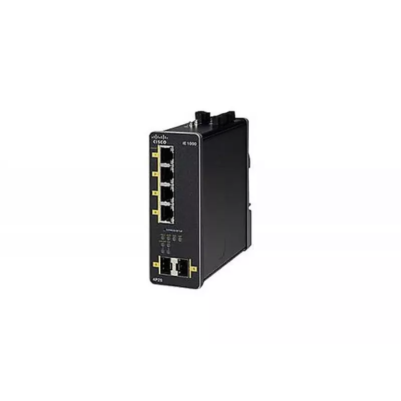 Cisco IE 1000-4P2S-LM valdomas pramoninis Gigabit Ethernet jungiklis su PoE