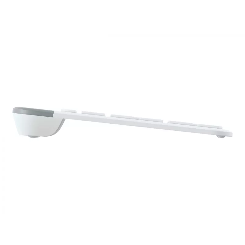 Belaidis klaviatūros ir pelės rinkinys Logitech Slim Wireless Combo MK470, 2,4 GHz, ispaniškas, baltas (920-009199)
