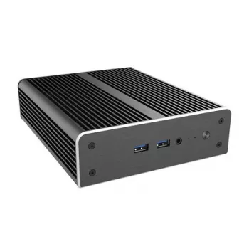 Korpusas kompiuteriui Akasa Newton AC UCFF, skirtas Intel NUC 13 Pro i3, be ventiliatoriaus – juodas
