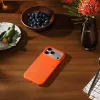Apple Beats iPhone 17 Pro Max tvirtas dėklas su MagSafe ir kamera valdikliu oranžinis