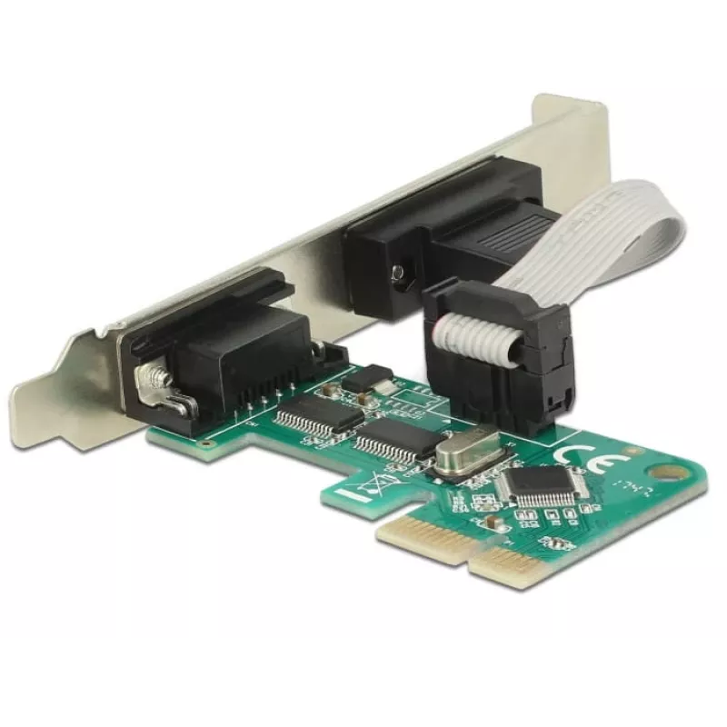PCIe sąsajos plokštė DeLOCK 89918, 2×RS-232