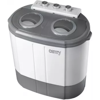 Camry Premium CR 8052 skalbimo mašina, viršutinis pakrovimas, 3 kg, pilka, balta