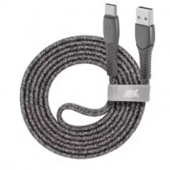 Laidas USB-C į USB 2.0, 1,2 m, pilkas, PS6102 GR12 Rivacase