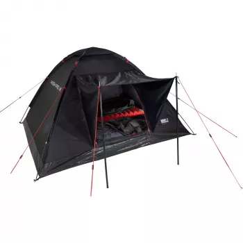 Piramidinė palapinė High Peak Beaver 3 3 asmenys kietu karkasu vandens stulpelis 150 cm