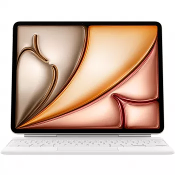 Apple Magic Keyboard, skirta iPad Air 13 colių M3 – prancūziškas išdėstymas – balta