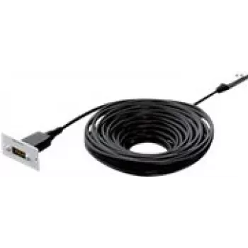 HDMI kabelis Kindermann Konnect 50 alu 25 m — 4K 60Hz, pasyvus HDMI kabelis