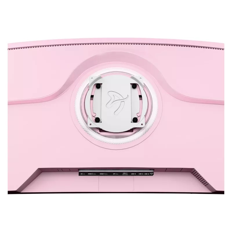 Išlenktas monitorius Arozzi Nova 49 inch (124,5 cm) Dual QHD 5120×1440 LED VA 32:9 4 ms Rožinis