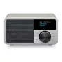 Stalinis radijo imtuvas Sangean DDR-7 Glacier Silver su skaitmeniniu derintuvu ir Bluetooth