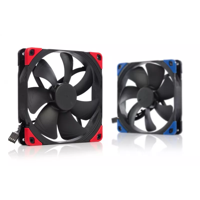 140 mm korpuso ventiliatorius Noctua NF-A14 PWM chromax.black.swap, 12V, 300–1500 RPM, PWM, 140,2 m³/h, 24,6 dB
