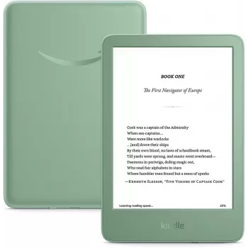 Amazon Kindle 11 kartos B0CNVCQZG1 elektroninių knygų skaitytuvas, 6 colių, 16 GB, Wi-Fi, su skelbimais, Matcha