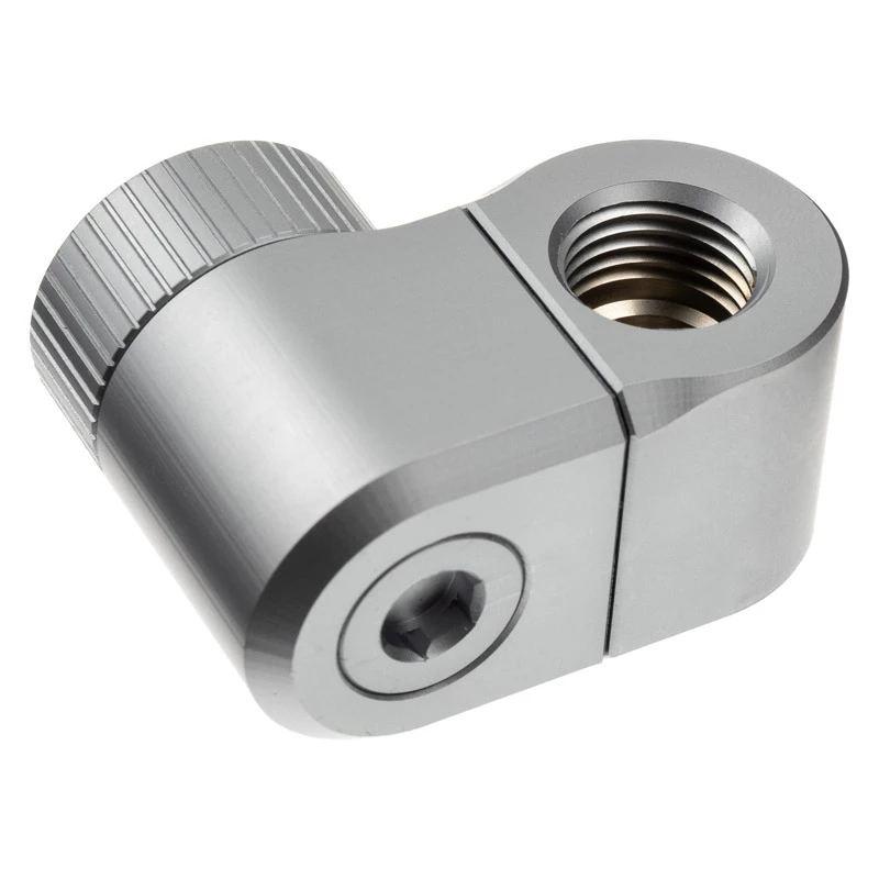 EK Water Blocks EK-Quantum Torque G1/4 colio dvigubas prailginimas Offset MF 21 - Satin Titanium