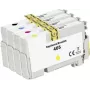 Renkforce rašalo rinkinys, suderinamas su Epson 405, juoda, žydra, rausvai violetinė, geltona RF-5705462