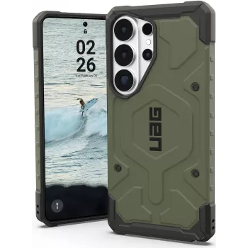 UAG Urban Armor Gear Pathfinder Dėklas su Magnetiniu Moduliu, Samsung Galaxy S26 Ultra, alyvinė žalia, 214530117272