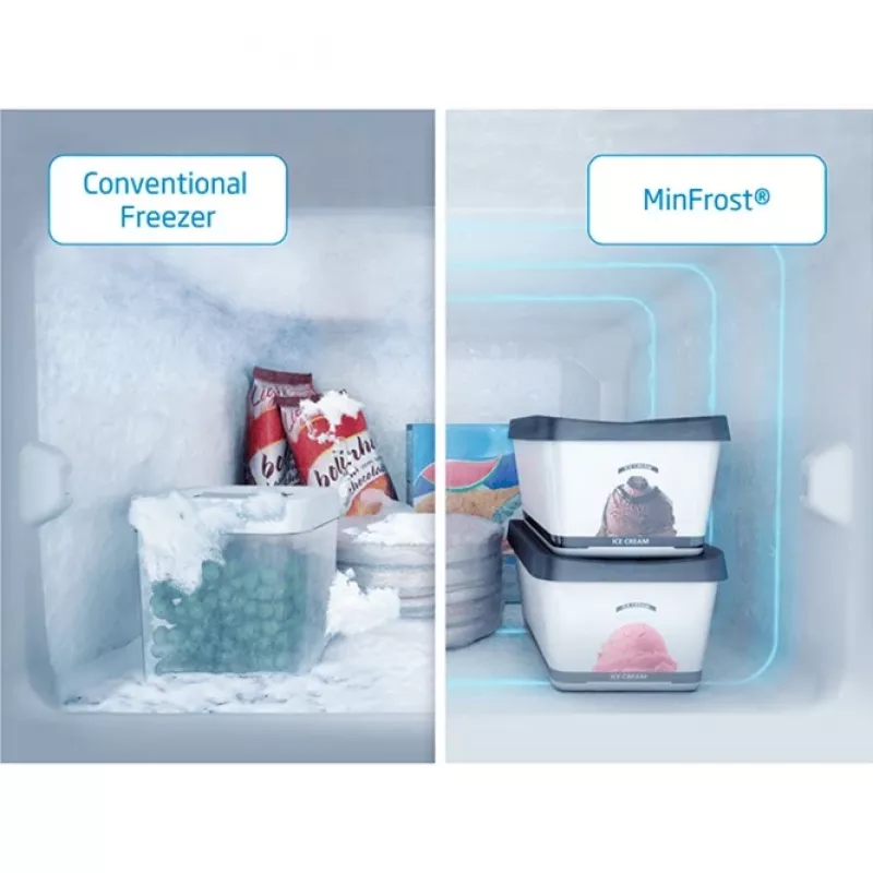 Beko FSE1074N vertikalus šaldiklis 95 L baltas