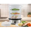 Garinis puodas Beper BC.250 3 krepšeliai 800 W nerūdijantis plienas