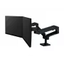 Ergotron LX Pro tvirtinimo rinkinys (dviejų rankų) - modulinis - 2 LCD ekranams - greta - aliuminis - juodas - ekrano dydis: iki 68,6 cm (iki 27 colių) (45-686-292)