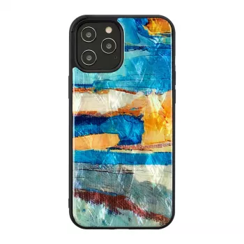 Apsauginis dėklas iKins, skirtas Apple iPhone 12 / 12 Pro — dangaus mėlyna