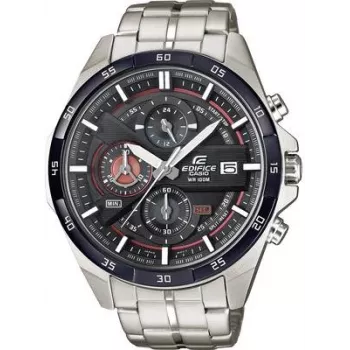 Vyriškas laikrodis Casio EFR-556DB-1AVUEF, juodas, nerūdijančio plieno korpusas