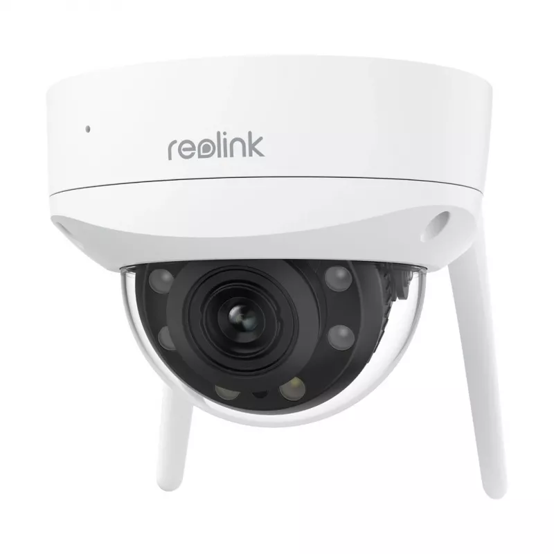 Reolink W437 kupolinė 4K Ultra HD IK10 vandalizmui atspari kamera, 8 MP, 2.7-13.5 mm, IP67, H.265, Micro SD iki 256 GB