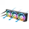 Skysčio aušintuvas CPU THERMALTAKE MAGFloe 420 Black 420mm radiatorius