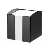 Dėžutė užrašams Durable TREND Square Black 105x100x100 mm