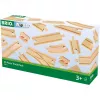 Brio World XXL Didelis geležinkelio takų rinkinys