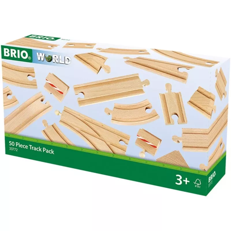 Brio World XXL Didelis geležinkelio takų rinkinys