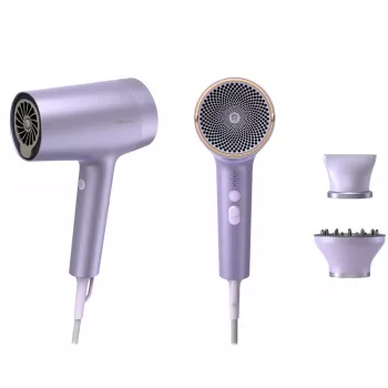 Plaukų džiovintuvas Philips BHD720/10 – 1800 W, joninis, šalto oro pūtimas, 4 šildymo lygiai, 2 greičiai, alyvinė