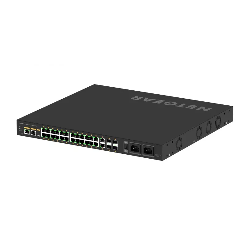 NETGEAR GSM4230UP valdomas L2/L3 Gigabit Ethernet (10/100/1000) Power over Ethernet (PoE) 1U juodas
