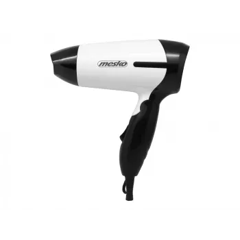 Mesko MS 2262 plaukų džiovintuvas, 1000 W, 2 temperatūros režimai, juoda/balta