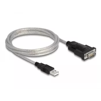 DeLOCK USB 2.0 Type-A prie RS-232 D-Sub 9 + D-Sub 25 adapteris