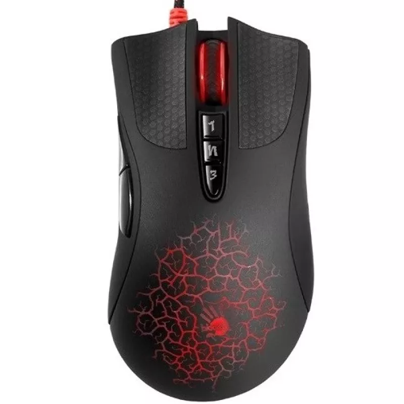 BLOODY A90 žaidimų pelė dešininei rankai USB-A optinė 6200 DPI