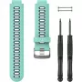 Garmin 010-11251-0L keičiamas dirželis juodas/turquoise
