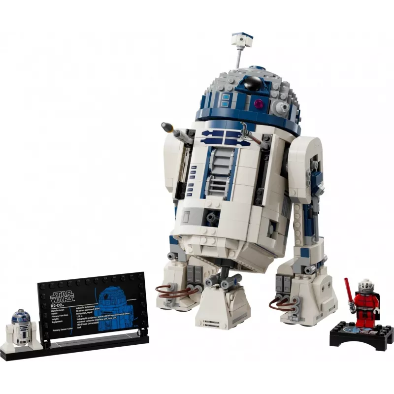 LEGO Star Wars konstruojamas droidas R2-D2 rinkinys 75379 – 1050 dalių, 10+ metų