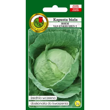 Sėklų pakuotė Apte — Baltagūžis kopūstas 'Roem Van Enkhuizen' (2 g) daržovių sėklos