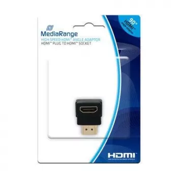 HDMI lyties keitiklis MediaRange MRCS166, auksuoti kontaktai, juodas