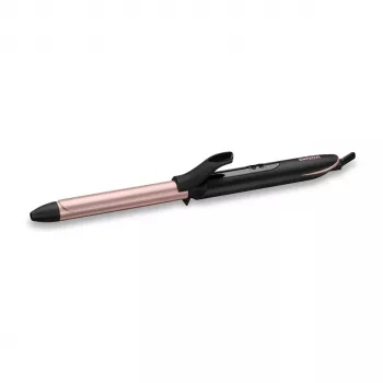 Garbanojimo žnyplės BaByliss 19 mm Curling Tong juodos su rožiniu auksu