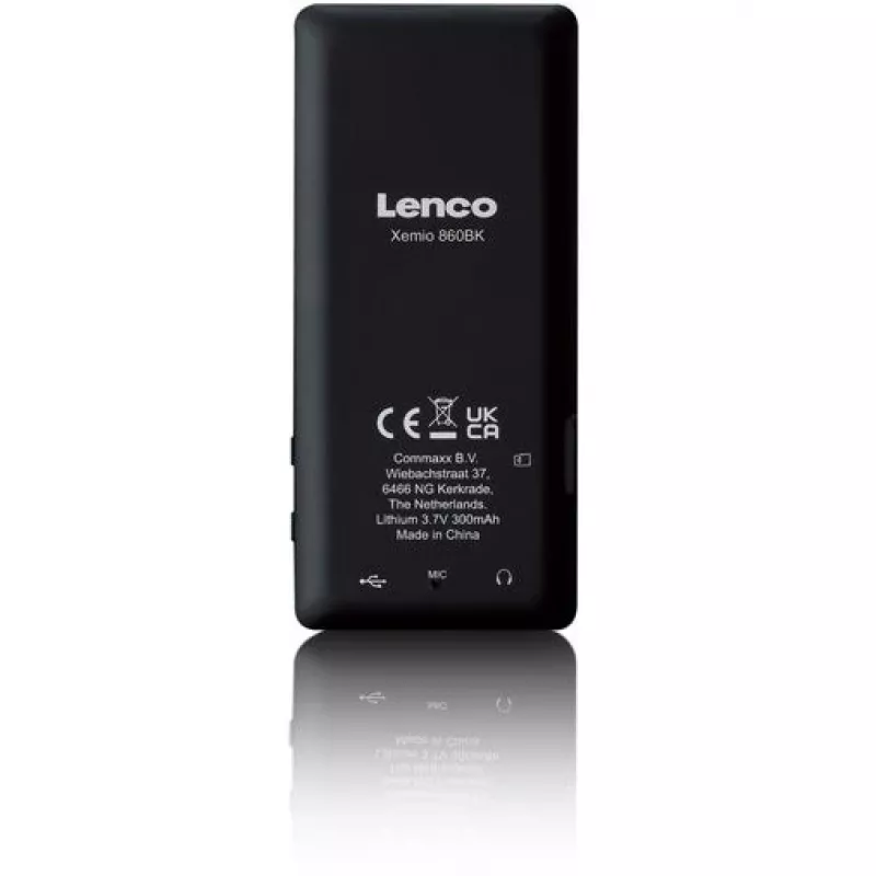 Lenco Xemio-860BK juodas (XEMIO-860BK)