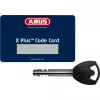 ABUS 59715 Dviračio spyna Juoda-Raudona 1200 mm Grandininė spyna (59715)