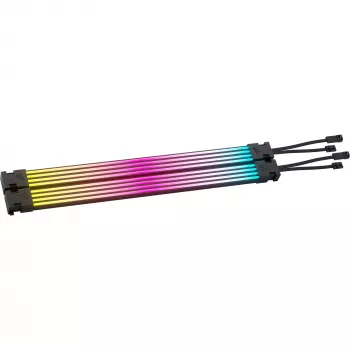 iCUE ARGB PSU kabelių juostos, LED juostelės 2x 240 mm, maitinimo šaltinio kabeliams